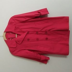 Vintage 1960's Short Double Breasted Trench Coat